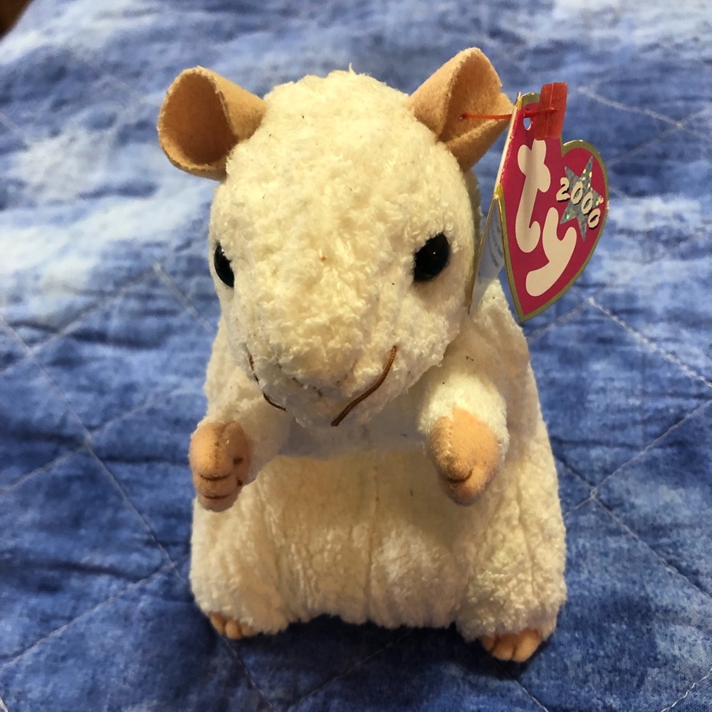COLLECTIBLE;TY Beanie Baby-2000 Cheezer